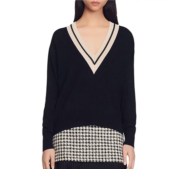 Bridget V Neck Sweater - Picture 1 of 4